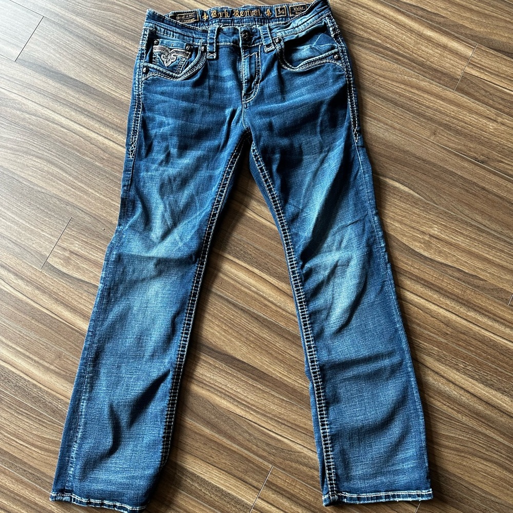 Men’s Rock Revival Jeans 34 Waist
